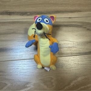 Y2K Ty Swiper the Fox Stuffed Plush Dora the Explorer Toy 2008 Kids Toddler